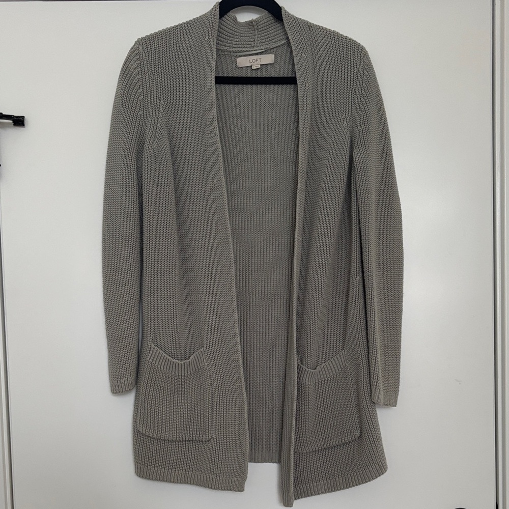 LOFT Knit Cardigan Sweater